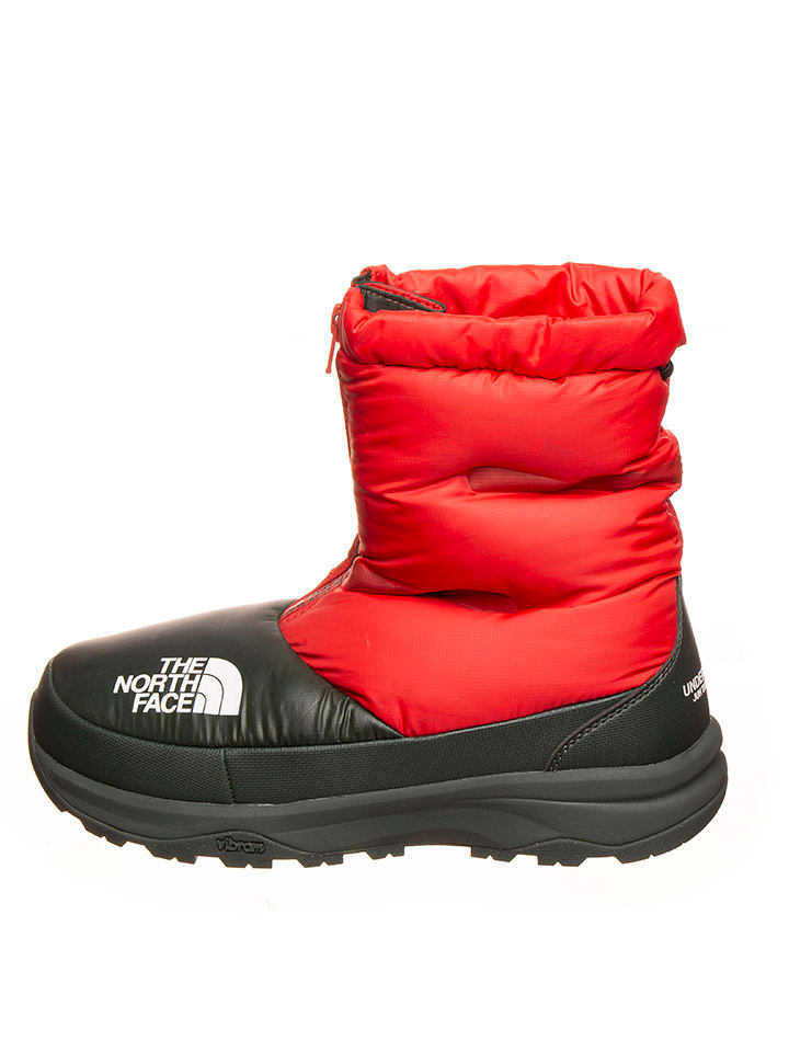 The North Face Winterboots "Soukuu" in Rot/ Schwarz - 44,5