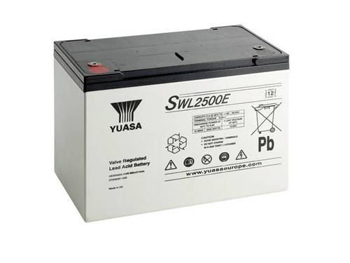 Yuasa SWL2500E Bleiakku 12V 93.6Ah Blei-Vlies (AGM) (B x H x T) 305 x 224.50 x 168mm Geringe Selbstentladung