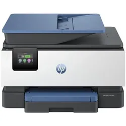 HP OfficeJet Pro 9125e, All-in-One, 22ppm, Printer (Tintenpatrone, Farbe), Drucker, Grau, Blau