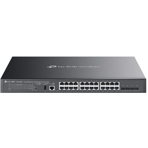 TP-Link 24-PORT 1G L3 POE++ SWITCH LITE MANAGED WITH 4 10G SLOTS