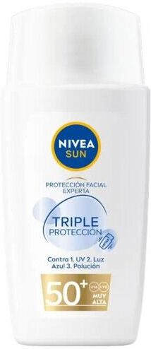 Nivea Sun Facial Protection Ultralight Fluid Triple Protection SPF
