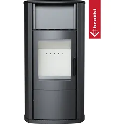 Kaminofen aus Stahl KRATKI EPSILON Ø 150 8 kW