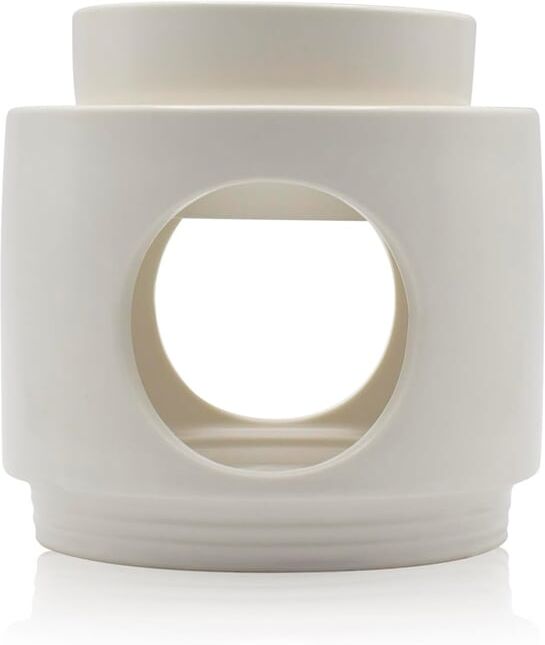 Sys Quemador Nordic Cerámica Blanco 10,5X10,5X10c 1 uds