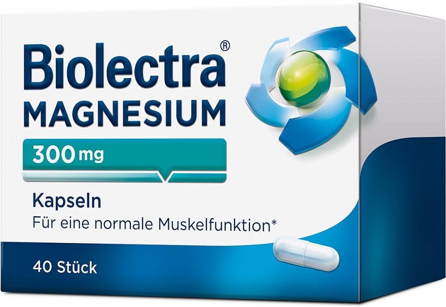 Biolectra Magnesium 300 mg Kapseln 40stk