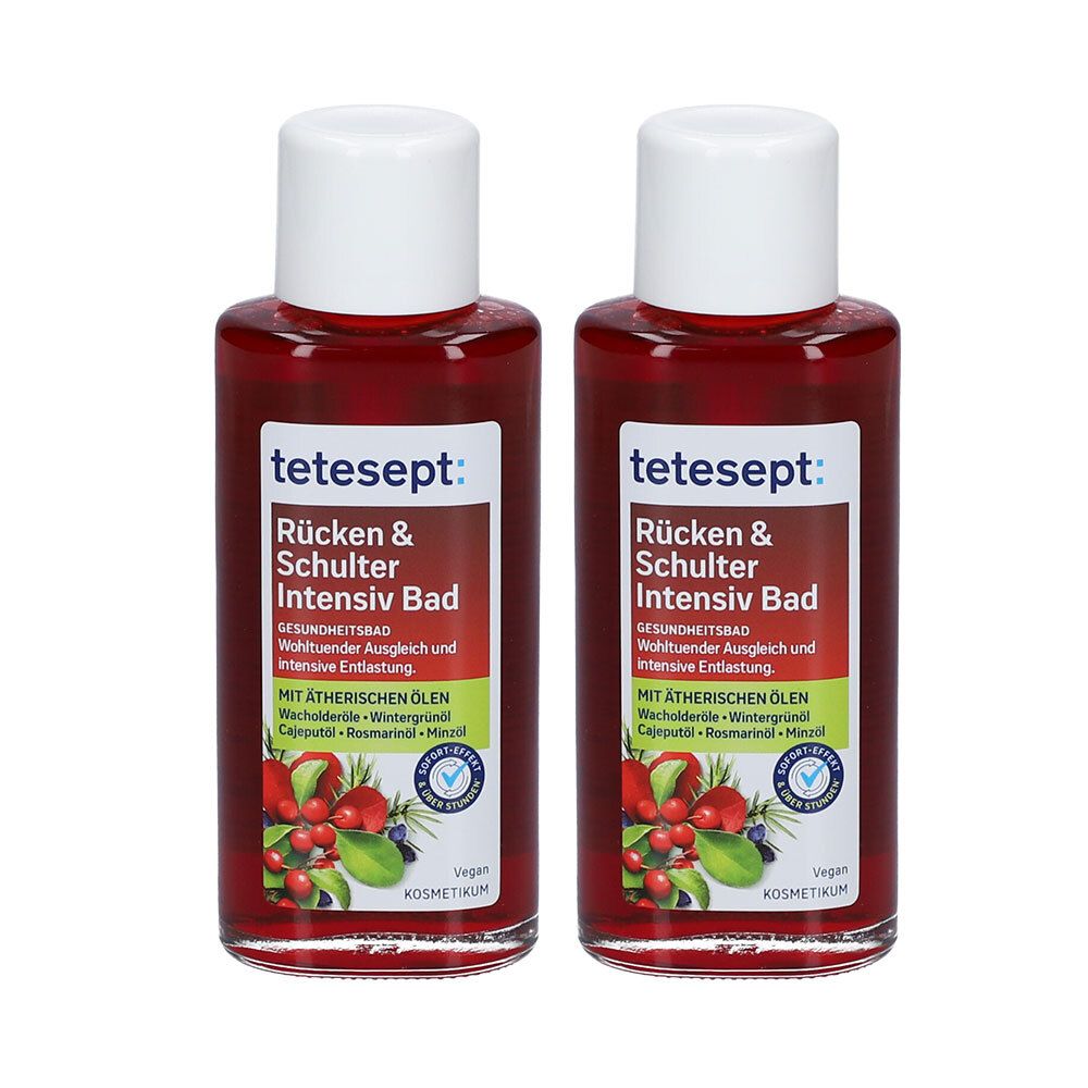 Tetesept Rücken Schulter Intensiv BK Doppelpack 2x125 ml Bad