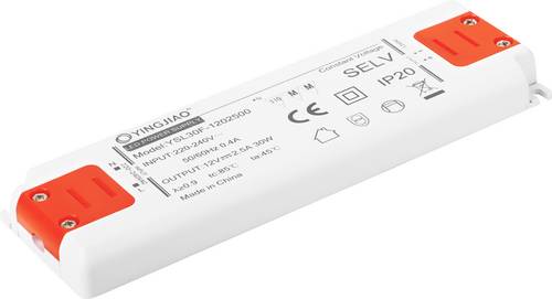 YingJiao YSL30F-1202500 LED-Treiber 30W 2.5A 12V 1St.