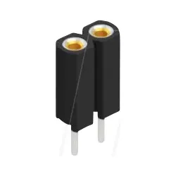 FIS BL 5 2G - Buchsenleiste, 1-reihig, 1 x 2 - 2,54 mm
