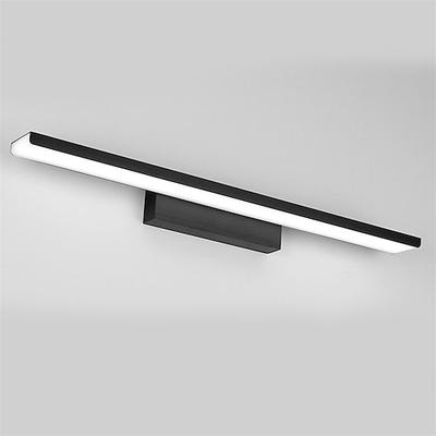 LED-Spiegellampe 81cm moderner / zeitgenössischer Stil Badezimmerleuchten Aluminium gebürstete Materialien Schrankwandleuchten Make-up-Beleuchtung Waschtischleuchte minimalistisch 110-120/110-120v 32w