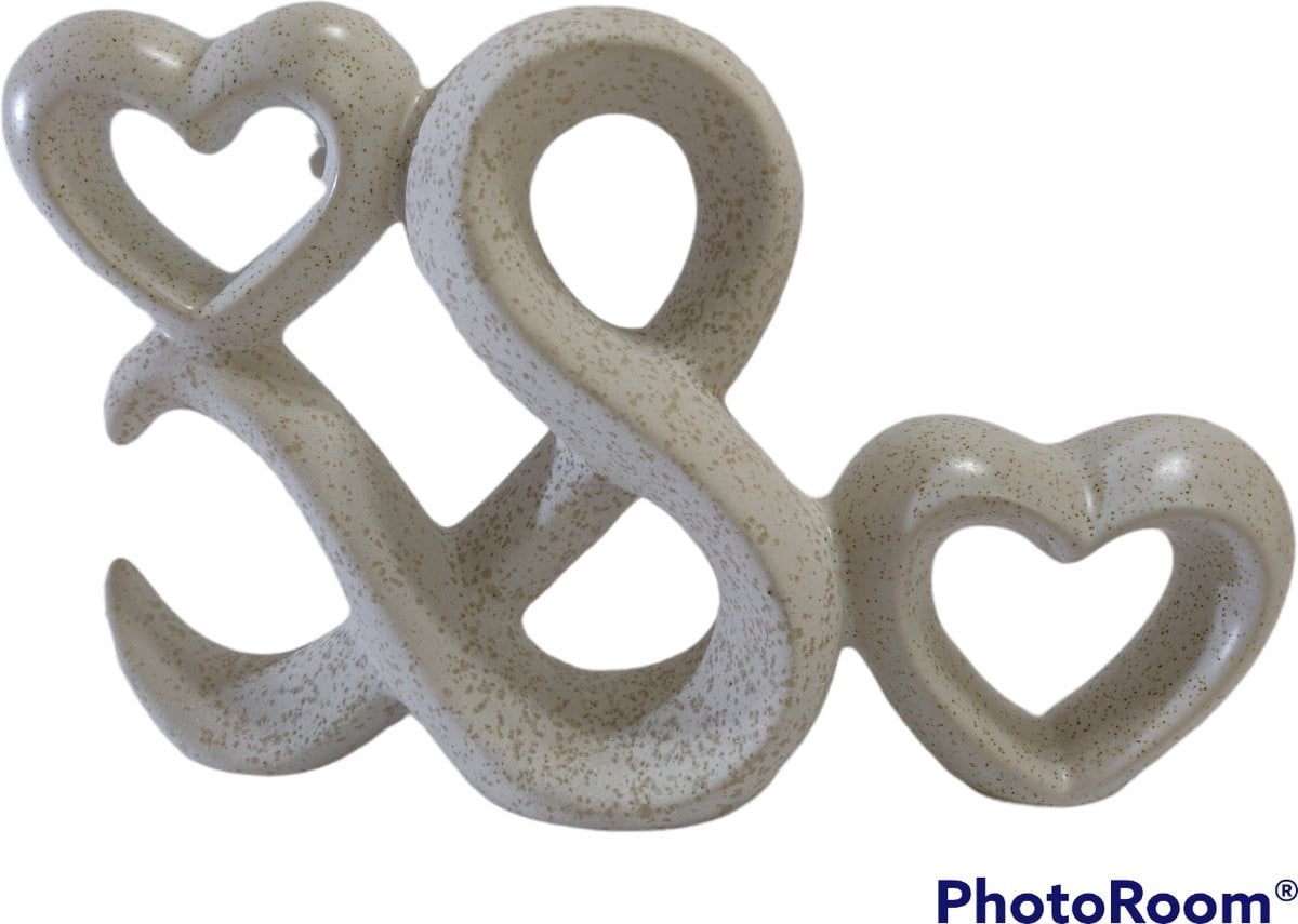 Gilde Modern Keramiek Beeld Liefde Hart