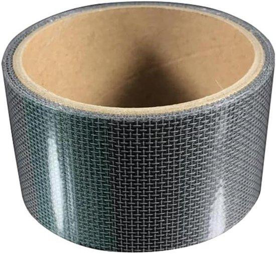 Allecto Plus Zelfklevende reparatietape voor vliegengaas, 5 meter, grijs