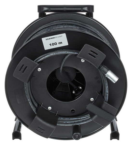 Sommer Cable CAT7 PUR Black 100m nero