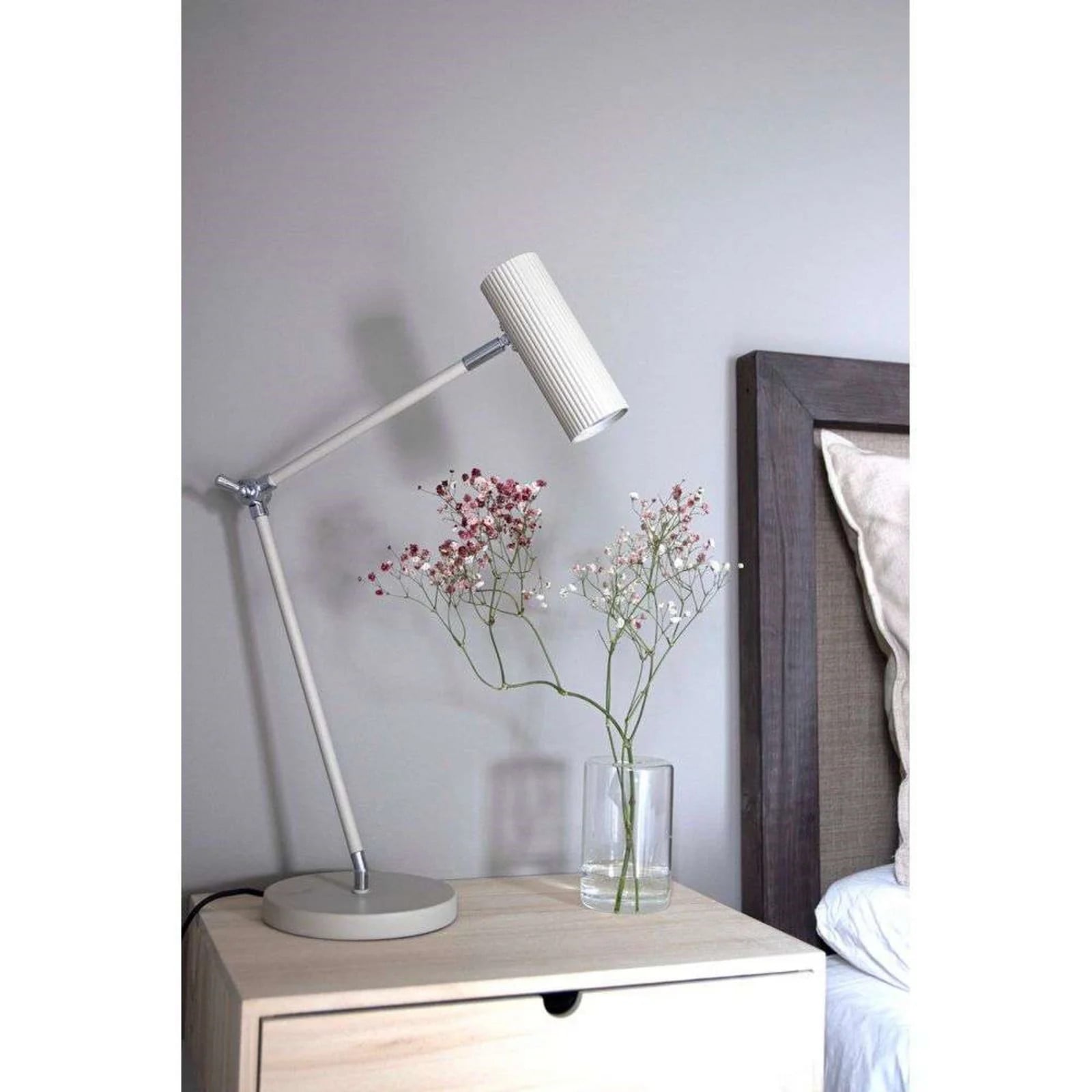 Globen Lighting Hubble Read tafellamp beige - Metaal