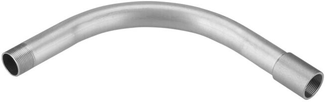Fränkische Coude fileté en aluminium ABG-E 25 (21060025)