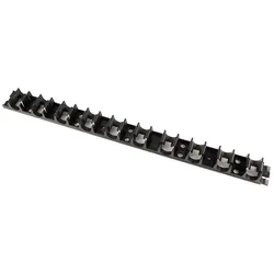 1m Wand- Fußbodenheizungsklemmschiene für 16-20mm Rohre (Ausführung: 1 Stück - für 16-20mm Rohr)