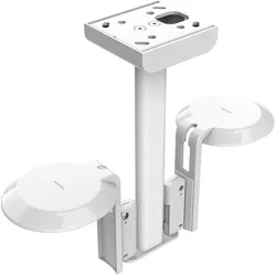 Flexson 36590 (Neigbar, Schwenkbar), Lautsprecher Ständer + Wandmontage, Weiss