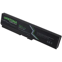 Patona 2409 (6 Zellen, 5200 mAh), Notebook Akku, Schwarz