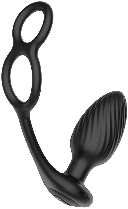 Nexus TORNADO Rotating Plug with Cock & Ball Rings