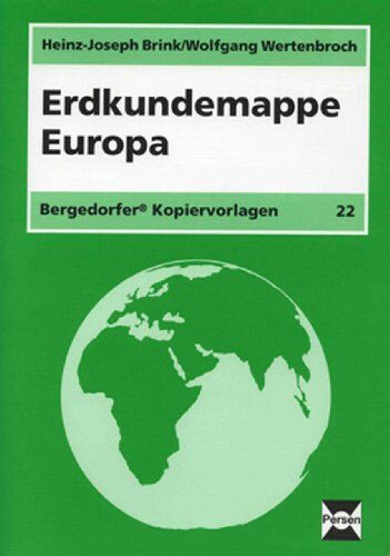 Heinz-Joseph Brink - Erdkundemappe Europa - Preis vom 12.10.2026 11:37:12 h