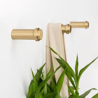 Inspired Deals Vintage Brass Wall Hook For Keys And Decor Small Decorative Entryway Key Holder 4.5x1.5cm