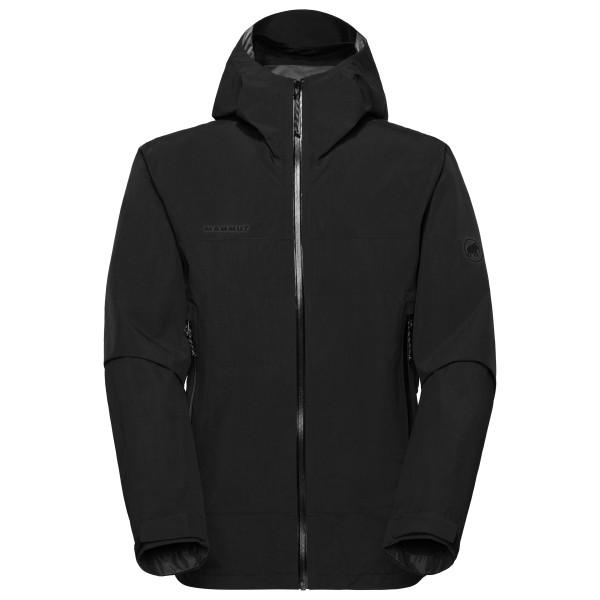 Mammut - Crag Hardshell Hooded Jacket - Regenjacke Gr L schwarz
