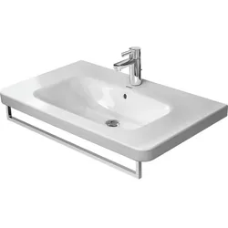 Duravit DuraStyle Handtuchhalter 0031061000, chrom 739mm, Quadratrohr 14 mm, für DuraStyle Waschtisch
