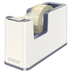 LEITZ WOW Duo Colour Tischabroller perlweiß/grau