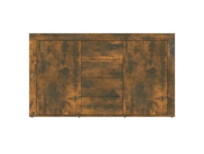 Buffet - FAFEICY - FA001 - Chêne fumé - Bois d'ingénierie - 120x36x69 cm