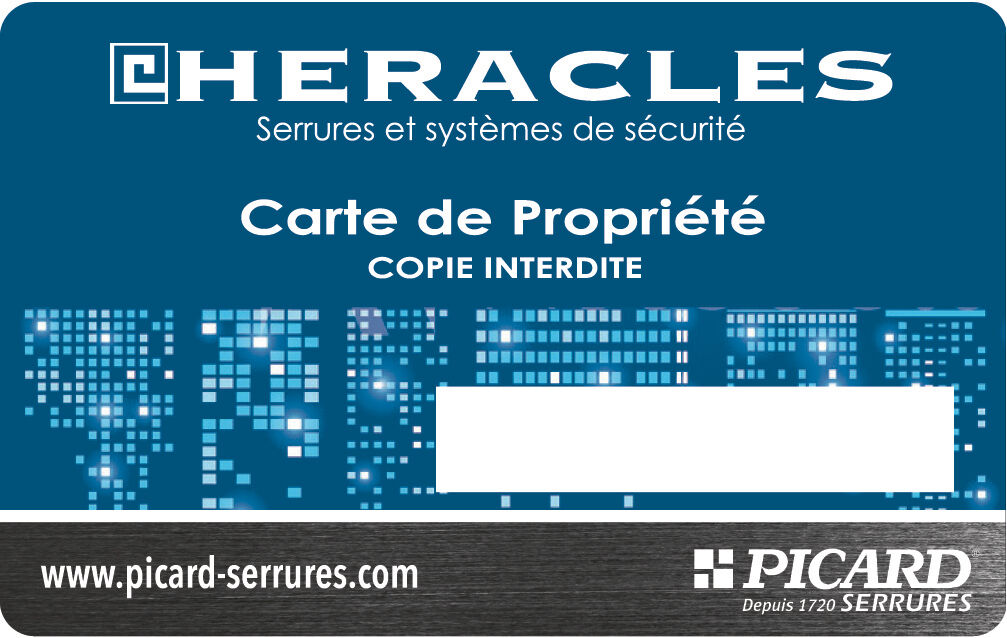 Double pompes pour serrure KLEOPS VAKMOBIL verticale A2P* HERACLES VK4015H0003