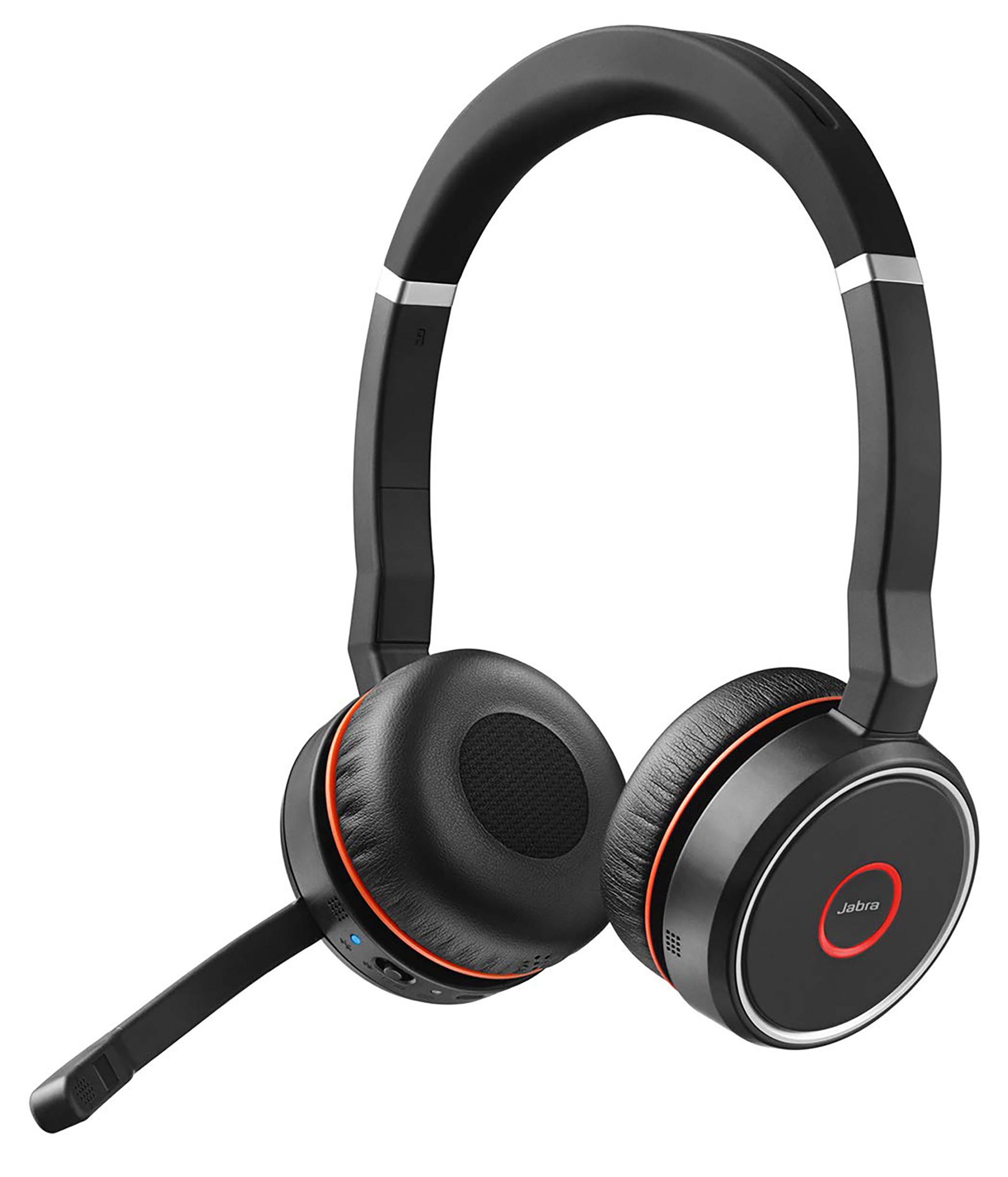 Jabra Evolve 75 SE MS Stereo - Headset - On-Ear - Bluetooth - kabellos - aktive Rauschunterdrückung