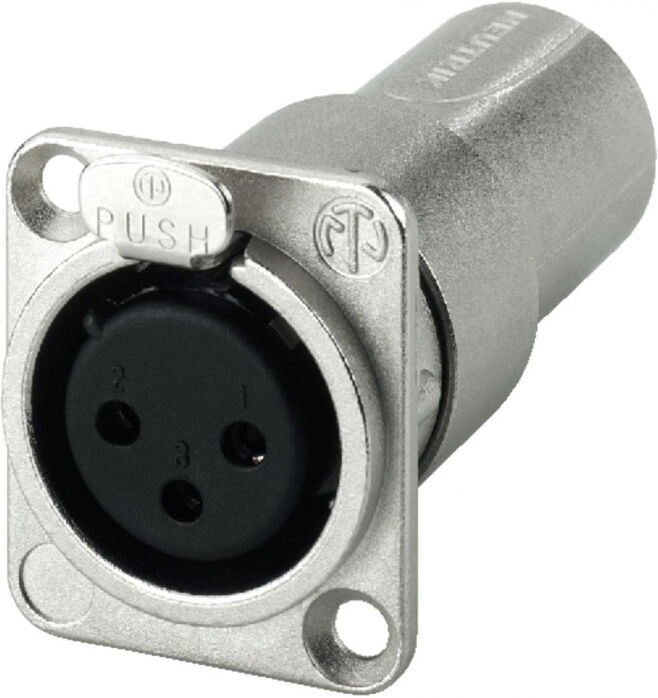 Neutrik Na 3 Fdm Durchgangsadapter Xlr Female Auf Xlr Male