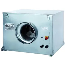 S & P Schallgedämmte Lüftungsbox CAB-400 ECOWATT ? DN400 ? 2650 m3/h ? 335 W ? 4...