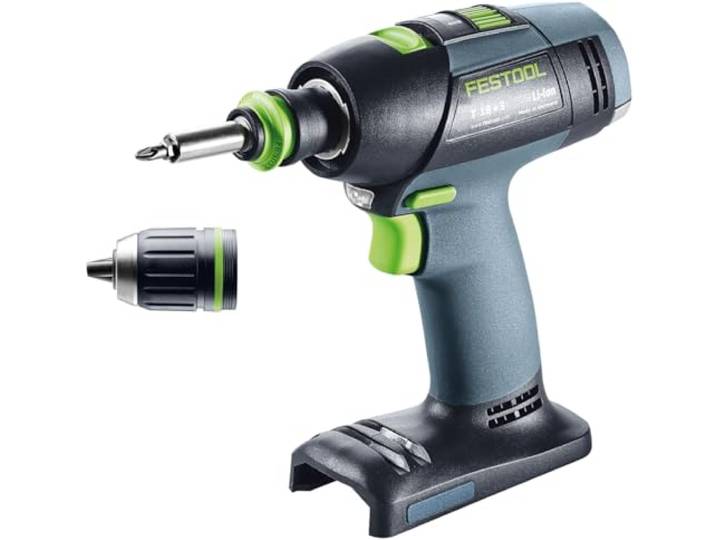 Festool Perceuse-visseuse sans fil T 18+3-Basic