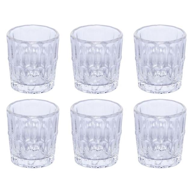 Guzzini VANITY Set von 6 Shotglässern clear (0.66 dl, 6x) (13140500)