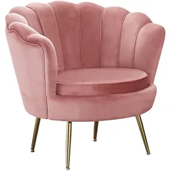 SalesFever »Arielle« Sessel rosa 76x78x76 cm