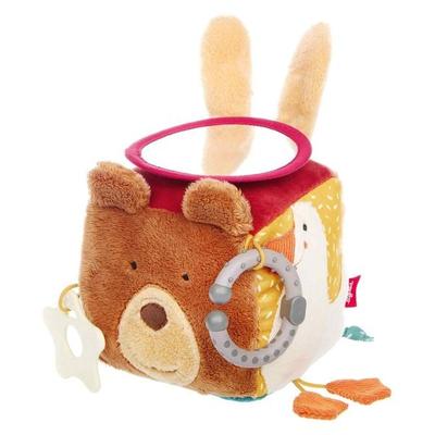 sigikid 43070 - Aktiv-Würfel Yellow, Babyspielzeug
