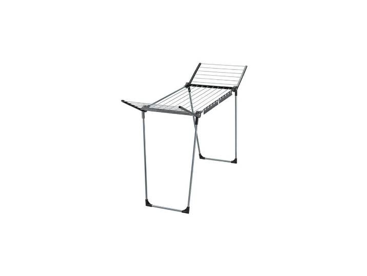 Wäscheständer LEIFHEIT Pegasus 150 Slim 15 m , silber (schwarz), B:55cm H:87cm T:157cm, Kunststoff, Metall, Wäscheständer, Wäscheständer