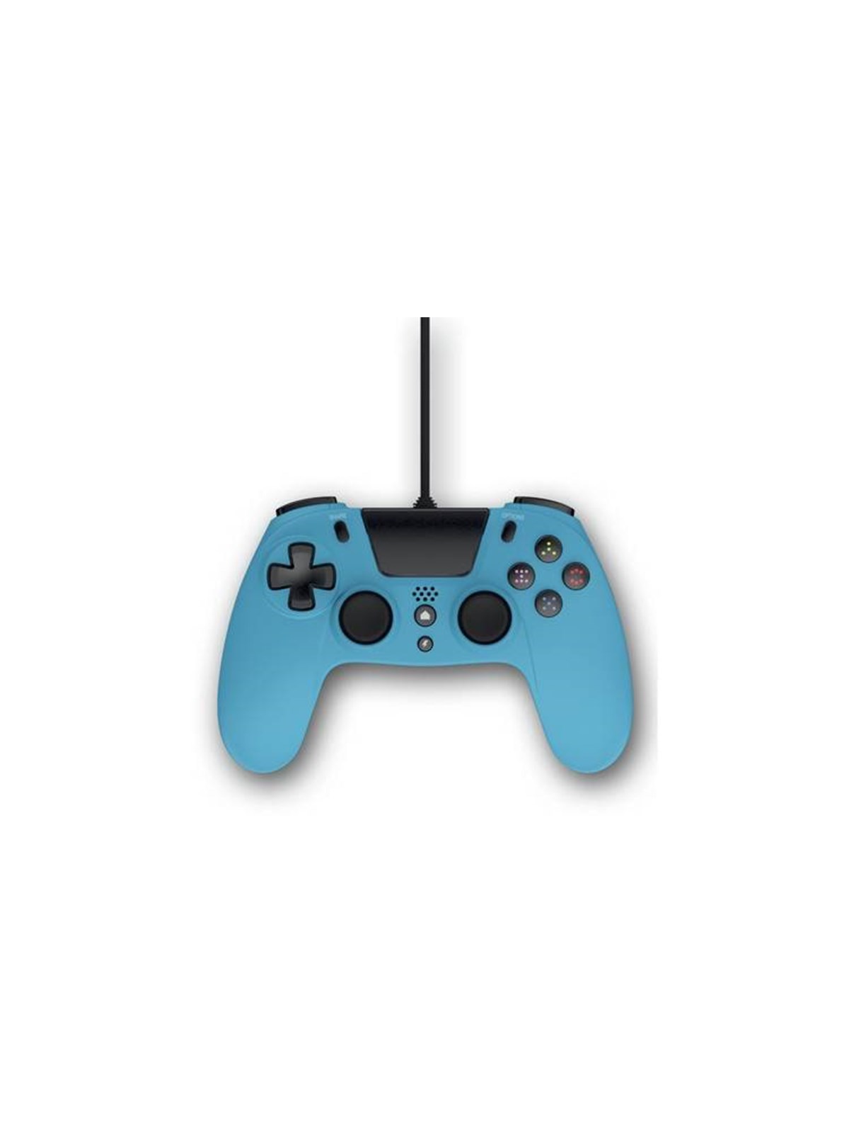 Gioteck VX4 Wired Blue Controller for PS4 - Wired Controller - Sony PlayStation 4