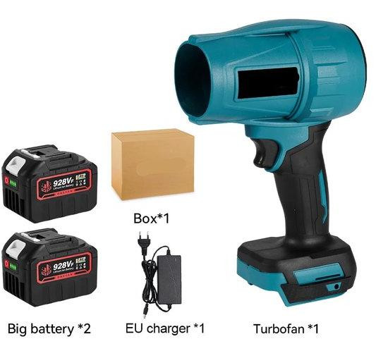 Selius Turbo Fan Elektrische Blower 2000W Borstelloze Handventilator met Accu