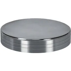 Kleine Wolke Seifenschale Gloria silber 11x2,3x11