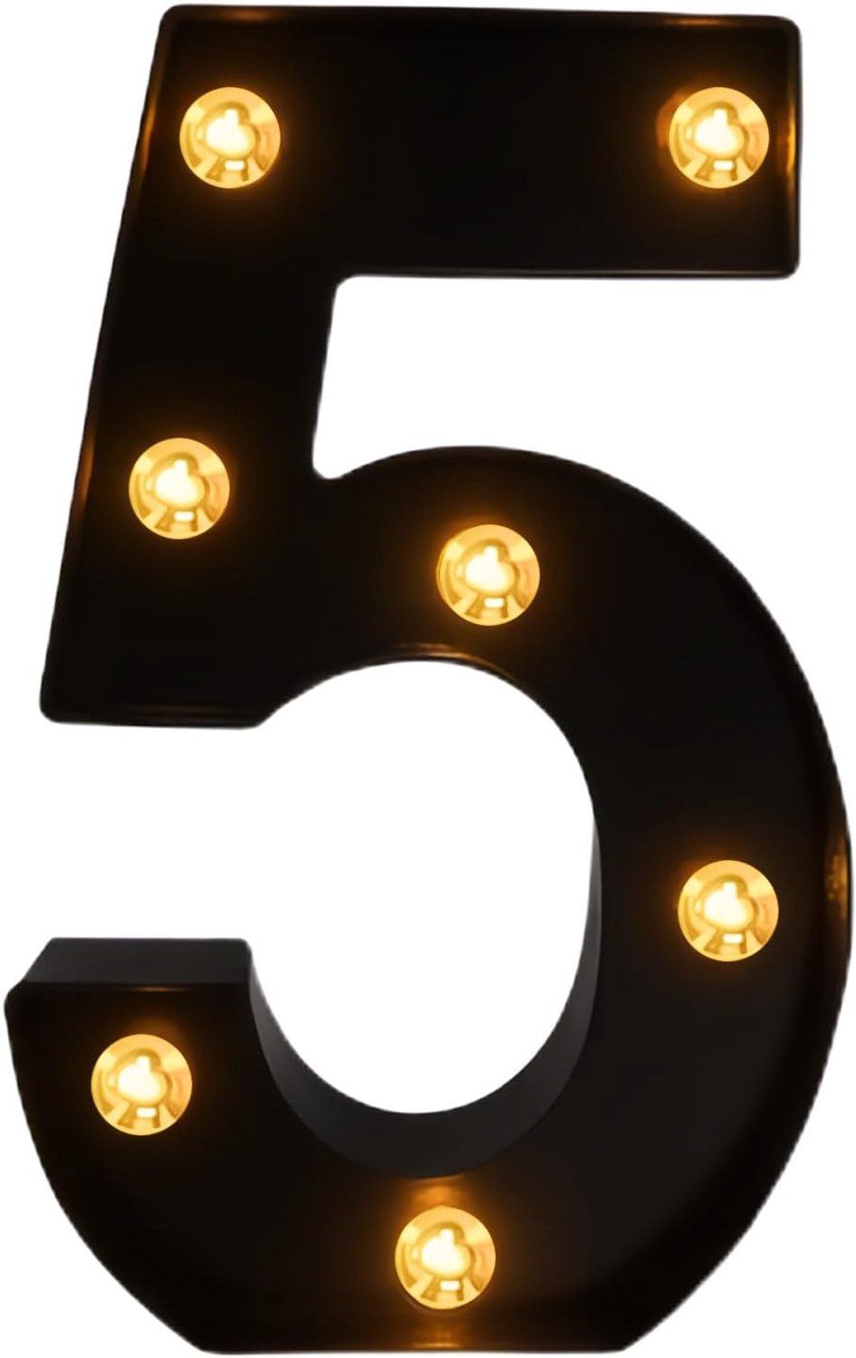 ServiceTopper Led-letters Decoratieve Verlichting - Zwart - 22 cm