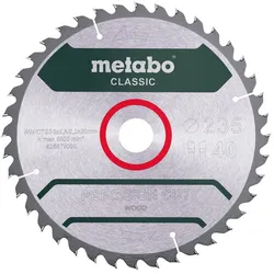 Metabo Sägeblatt precision cut wood - classic WZ 15° / - Karton - 628679000