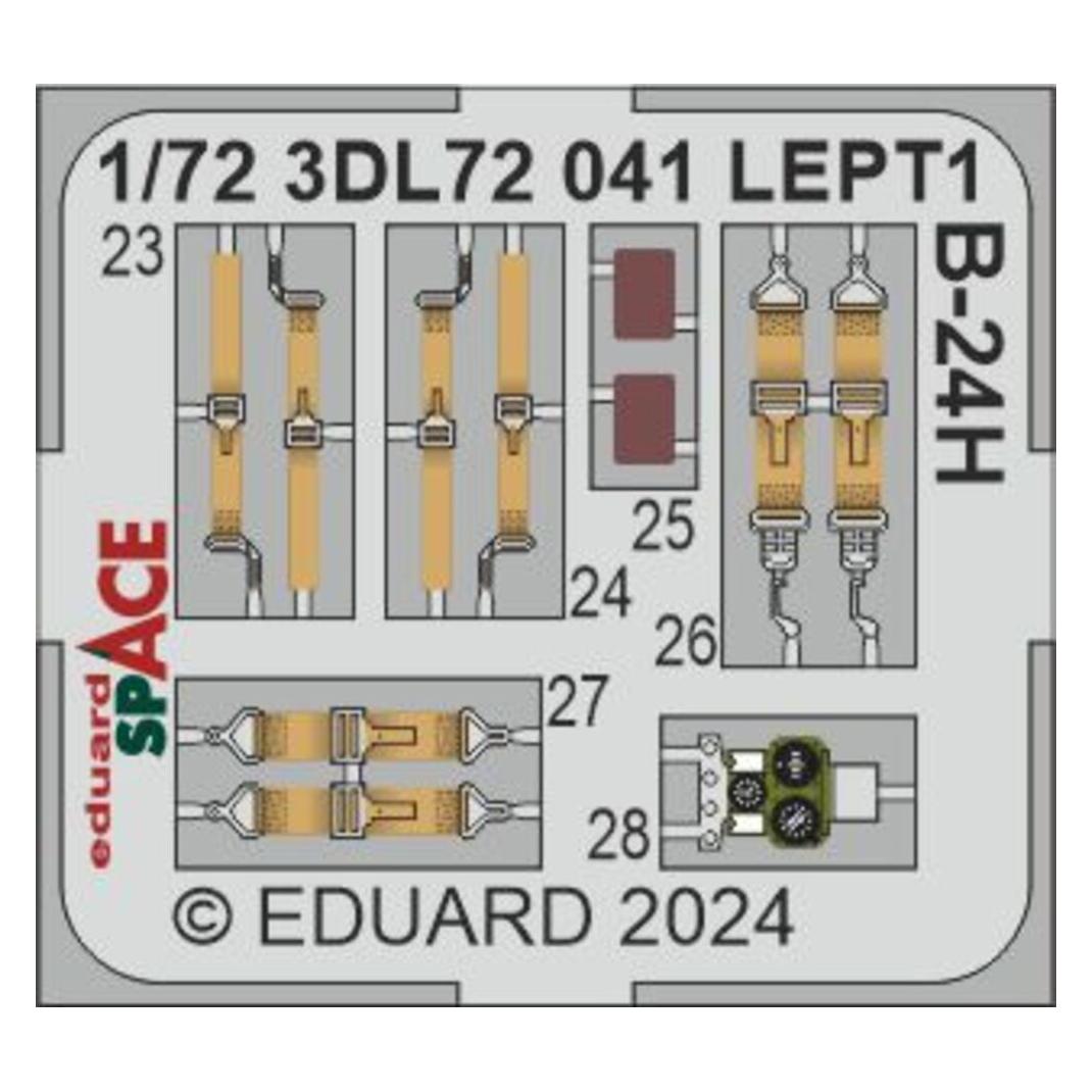 Eduard B-24H SPACE 1/72 (3DL72041)