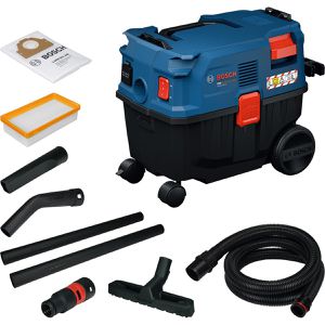 Bosch Nass-Trockensauger GAS 12-25 LS, 25 Liter, 1200 Watt, mit Steckdose, Staubklasse L