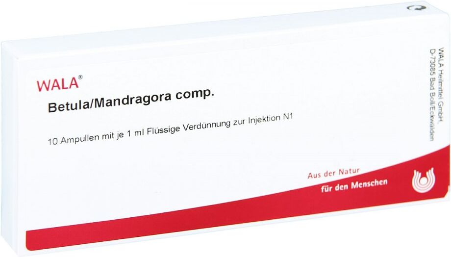 Wala Betula/mandragora Comp. Ampullen