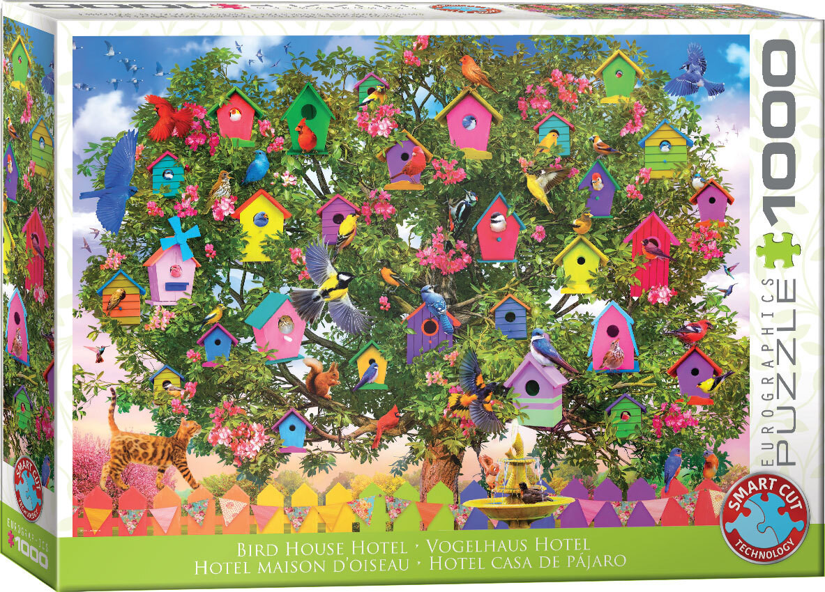 Empireposter 1000 delen puzzel Vogelhaus Hotel