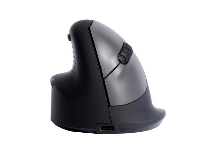 R-Go Tools Souris ergonomique verticale sans fil rechargeable R-Go HE Break Bluetooth - Taille M - Pour gaucher