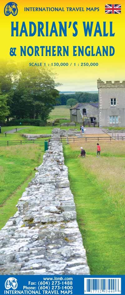 Carte de voyage - Hadrian’s Wall & Angleterre Nord   ITM