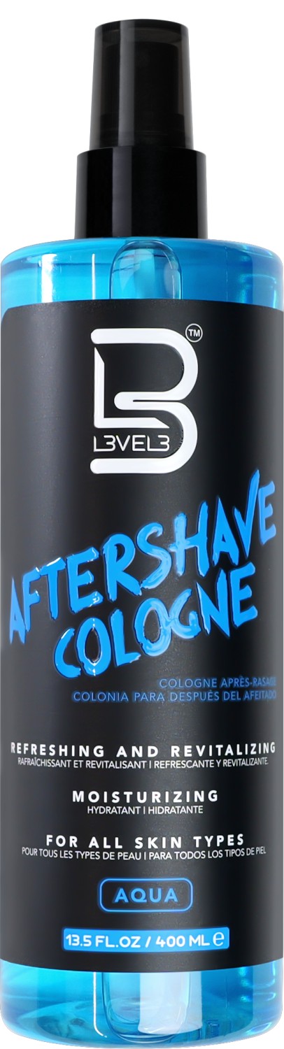 L3VEL3 Aftershave Cologne Aqua 400 ml LV30010