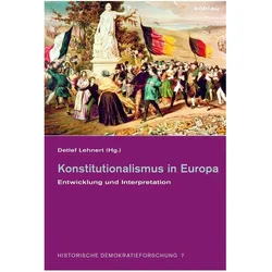 Konstitutionalismus in Europa, Fachbücher von Detlef Lehnert