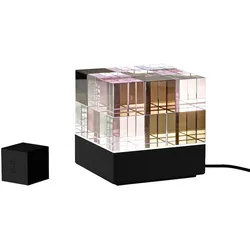 Tecnolumen Cubelight Move Tischleuchte, Black Edition